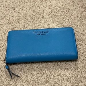 Kate Spade blue wallet